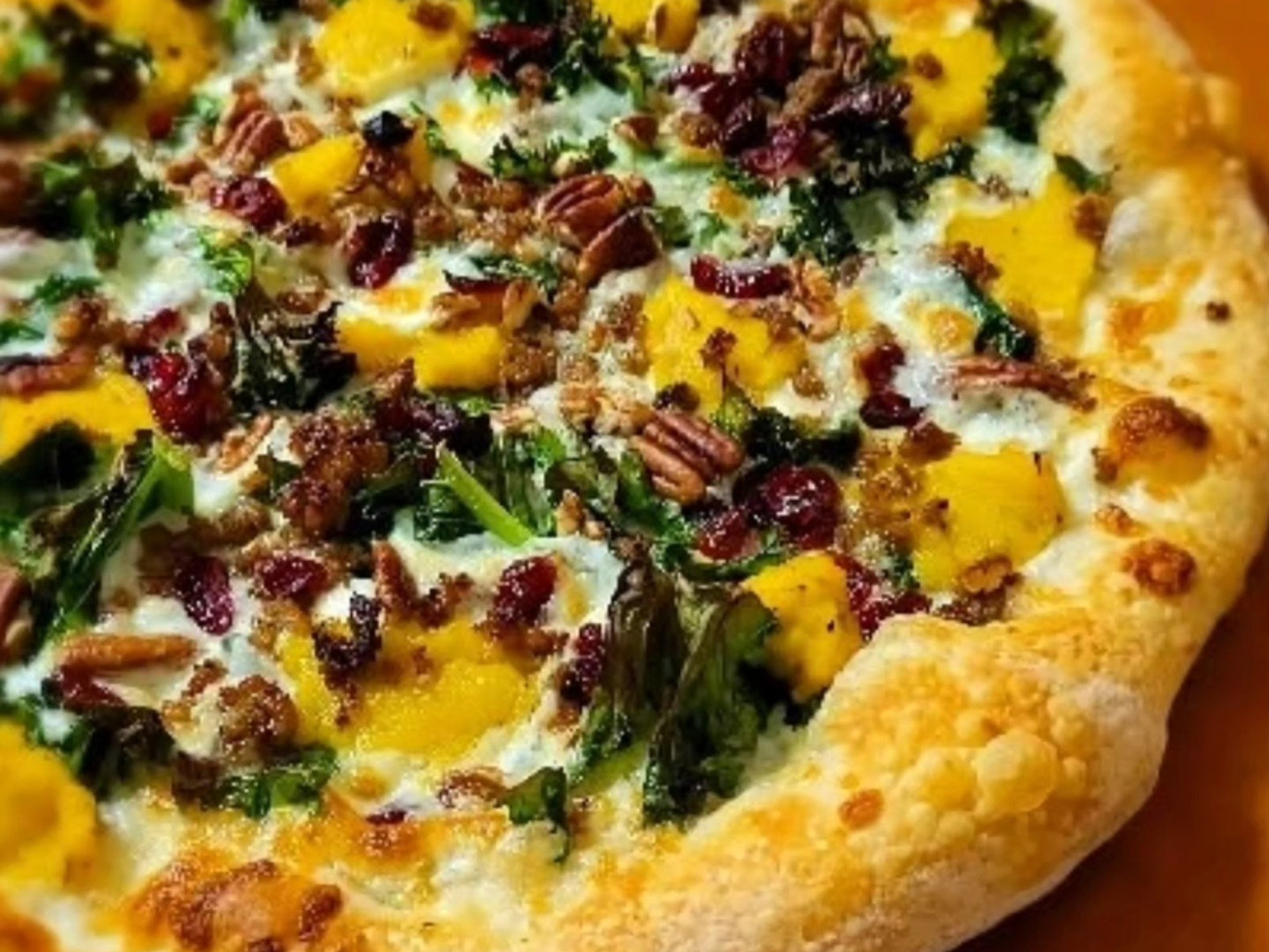 Wood-fired artisanal pizza